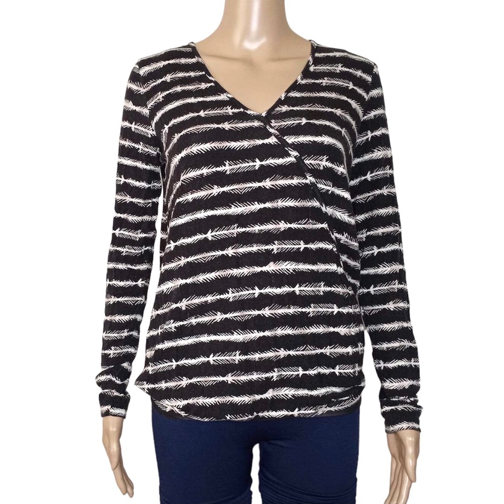Tart Maternity Long Sleeve V-neck Top X-Small
